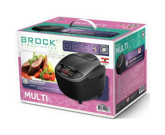 Мультиварка Brock MC 5104 B (MC5104B), изображение 3 Мультиварка Brock MC 5104 B (MC5104B), изображение 3