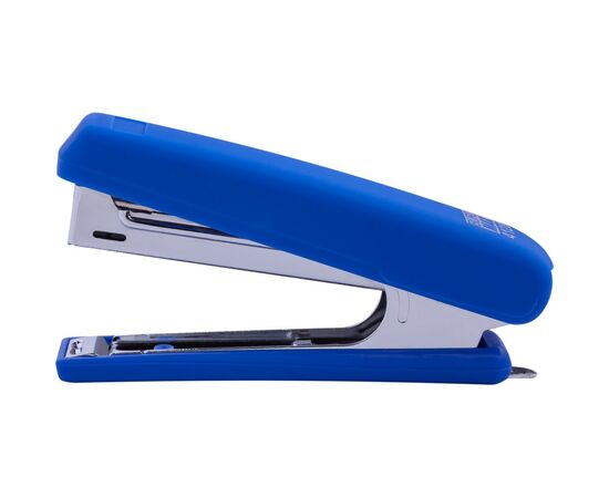 Степлер Buromax RUBBER TOUCH №10,12 листов 107х25х54 мм, синий (BM.4128-02)
