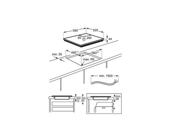 Варочная поверхность Electrolux EIS62449, изображение 9 Варочная поверхность Electrolux EIS62449, изображение 9