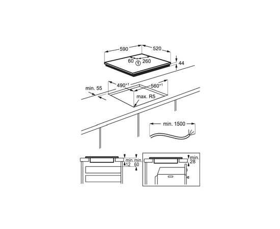 Варочная поверхность Electrolux EIS6448, изображение 9 Варочная поверхность Electrolux EIS6448, изображение 9