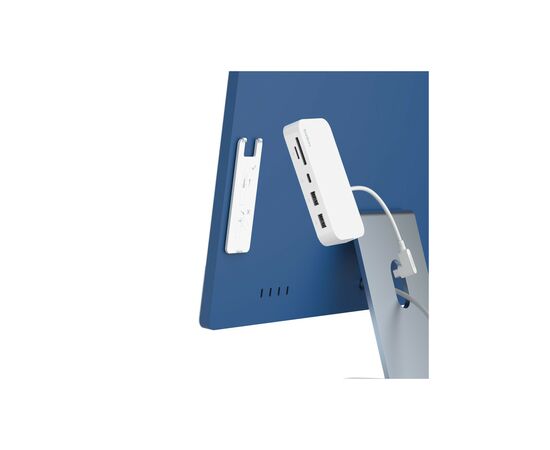 Порт-репликатор Belkin USB-C 6 in 1 Ethernet Multiport Dock with Mount (INC011BTWH), изображение 8 Порт-репликатор Belkin USB-C 6 in 1 Ethernet Multiport Dock with Mount (INC011BTWH), изображение 8