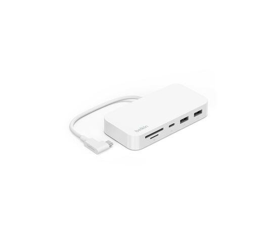Порт-репликатор Belkin USB-C 6 in 1 Ethernet Multiport Dock with Mount (INC011BTWH)