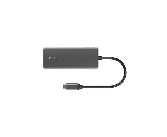 Порт-репликатор Trust Dalyx 6-in-1 USB-C Multi-port Dock Aluminium (24968_TRUST), изображение 3 Порт-репликатор Trust Dalyx 6-in-1 USB-C Multi-port Dock Aluminium (24968_TRUST), изображение 3