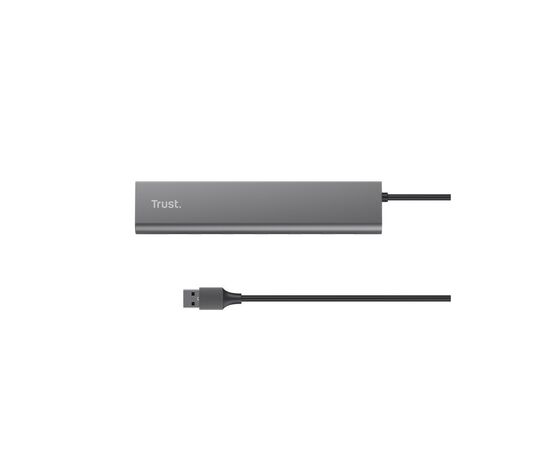 Порт-репликатор Trust Dalyx 7-in-1 USB-A 3.2 Aluminium Dock (24967_TRUST), изображение 3 Порт-репликатор Trust Dalyx 7-in-1 USB-A 3.2 Aluminium Dock (24967_TRUST), изображение 3