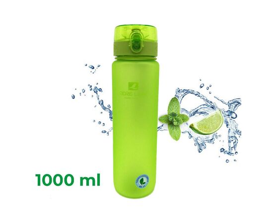 Бутылка для воды Casno 1050 мл MX-5041 More Love Зелена (MX-5041_Green), изображение 4 Бутылка для воды Casno 1050 мл MX-5041 More Love Зелена (MX-5041_Green), изображение 4