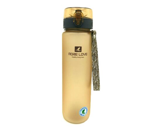 Бутылка для воды Casno 1050 мл MX-5041 More Love Коричнева (MX-5041_Brown)