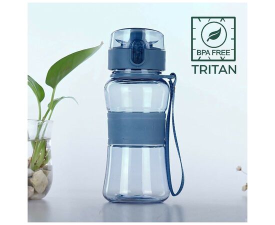 Бутылка для воды Casno 400 мл KXN-1104 Tritan Синя (KXN-1104_Blue_Tritan), изображение 3 Бутылка для воды Casno 400 мл KXN-1104 Tritan Синя (KXN-1104_Blue_Tritan), изображение 3