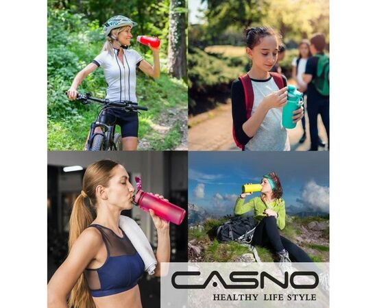 Бутылка для воды Casno 400 мл KXN-1104 Tritan Синя (KXN-1104_Blue_Tritan), изображение 9 Бутылка для воды Casno 400 мл KXN-1104 Tritan Синя (KXN-1104_Blue_Tritan), изображение 9