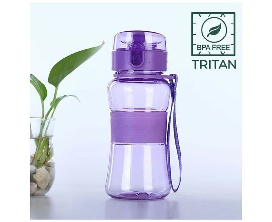 Бутылка для воды Casno 400 мл KXN-1104 Tritan Фіолетова (KXN-1104_Purple_Tritan), изображение 3 Бутылка для воды Casno 400 мл KXN-1104 Tritan Фіолетова (KXN-1104_Purple_Tritan), изображение 3