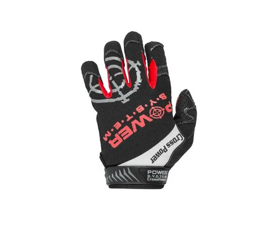 Перчатки для фитнеса Power System Cross Power PS-2860 Black/Red S (PS-2860_S_Black-red), изображение 2 Перчатки для фитнеса Power System Cross Power PS-2860 Black/Red S (PS-2860_S_Black-red), изображение 2