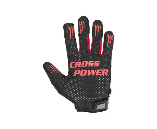 Перчатки для фитнеса Power System Cross Power PS-2860 Black/Red XL (PS-2860_XL_Black-red), изображение 4 Перчатки для фитнеса Power System Cross Power PS-2860 Black/Red XL (PS-2860_XL_Black-red), изображение 4