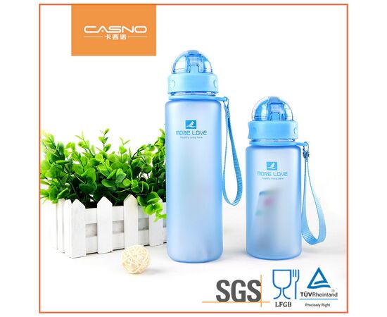 Бутылка для воды Casno 400 мл MX-5028 More Love Блакитна з соломинкою (MX-5028_Blue), изображение 5 Бутылка для воды Casno 400 мл MX-5028 More Love Блакитна з соломинкою (MX-5028_Blue), изображение 5