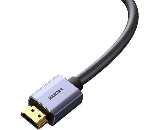 Кабель мультимедійний HDMI to HDMI 2.0m V2.1 Baseus (WKGQ000101), зображення 3 Кабель мультимедійний HDMI to HDMI 2.0m V2.1 Baseus (WKGQ000101), зображення 3