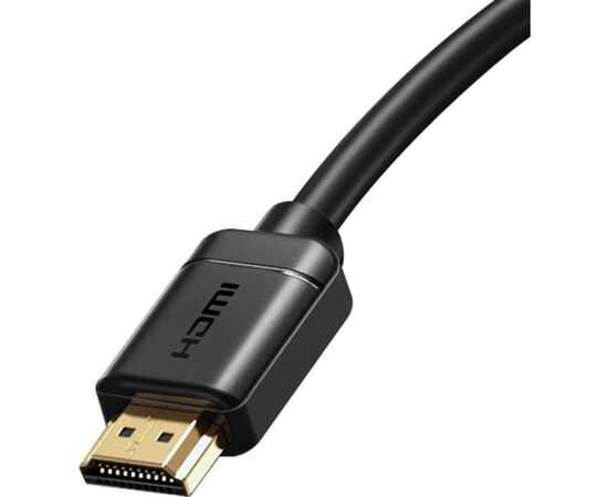 Кабель мультимедийный HDMI to HDMI 3.0m V2.0 Baseus (CAKGQ-C01), изображение 3 Кабель мультимедийный HDMI to HDMI 3.0m V2.0 Baseus (CAKGQ-C01), изображение 3