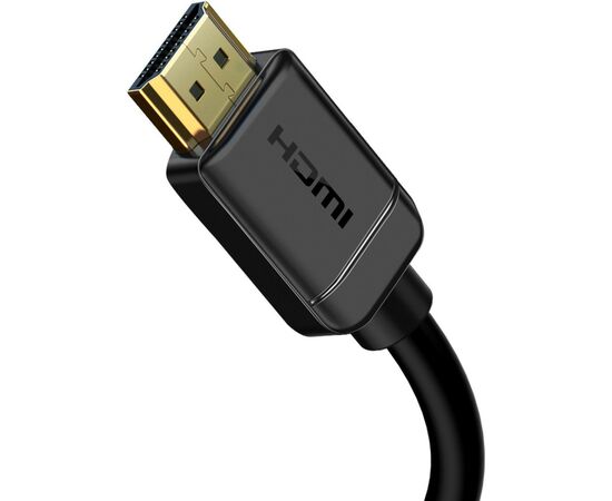 Кабель мультимедийный HDMI to HDMI 3.0m V2.0 Baseus (CAKGQ-C01), изображение 4 Кабель мультимедийный HDMI to HDMI 3.0m V2.0 Baseus (CAKGQ-C01), изображение 4