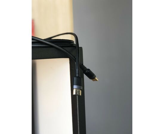 Кабель мультимедийный HDMI to HDMI 5.0m V2.0 Baseus (CADKLF-H01), изображение 7 Кабель мультимедийный HDMI to HDMI 5.0m V2.0 Baseus (CADKLF-H01), изображение 7