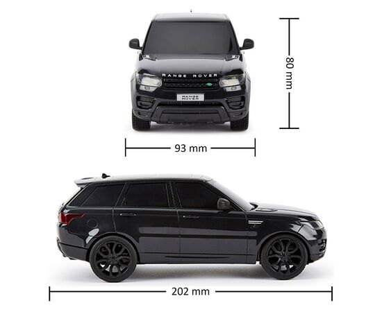 Радиоуправляемая игрушка KS Drive Land Range Rover Sport 1:24, 2.4Ghz черный (124GRRB), изображение 6 Радиоуправляемая игрушка KS Drive Land Range Rover Sport 1:24, 2.4Ghz черный (124GRRB), изображение 6