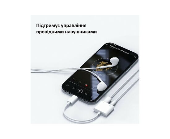 Переходник Lightning to 3.5mm/Lightning 2LT-WH-BP Orico (CA912797), изображение 6 Переходник Lightning to 3.5mm/Lightning 2LT-WH-BP Orico (CA912797), изображение 6