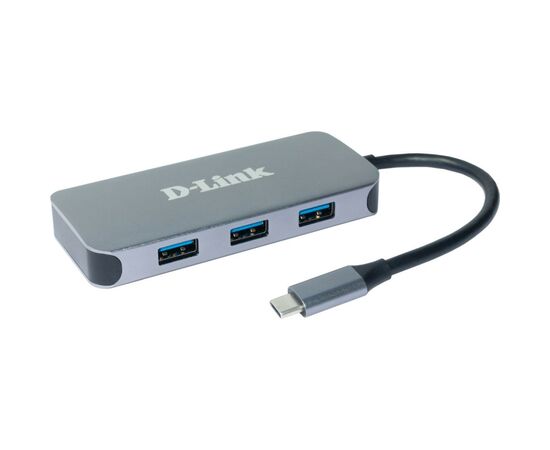 Концентратор D-Link 3xUSB3.0, 1xUSB-C/PD, 1xHDMI 1.4b, 1xGE, USB-C (DUB-2335), изображение 2 Концентратор D-Link 3xUSB3.0, 1xUSB-C/PD, 1xHDMI 1.4b, 1xGE, USB-C (DUB-2335), изображение 2