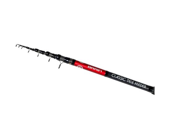 Удилище Brain fishing Classic Tele Feeder 3.90m max 160g (1858.46.76), изображение 2 Удилище Brain fishing Classic Tele Feeder 3.90m max 160g (1858.46.76), изображение 2
