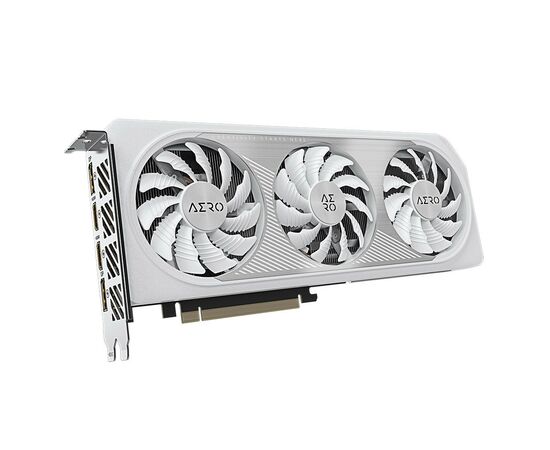 Видеокарта GIGABYTE GeForce RTX4060 8Gb AERO OC (GV-N4060AERO OC-8GD), изображение 2 Видеокарта GIGABYTE GeForce RTX4060 8Gb AERO OC (GV-N4060AERO OC-8GD), изображение 2