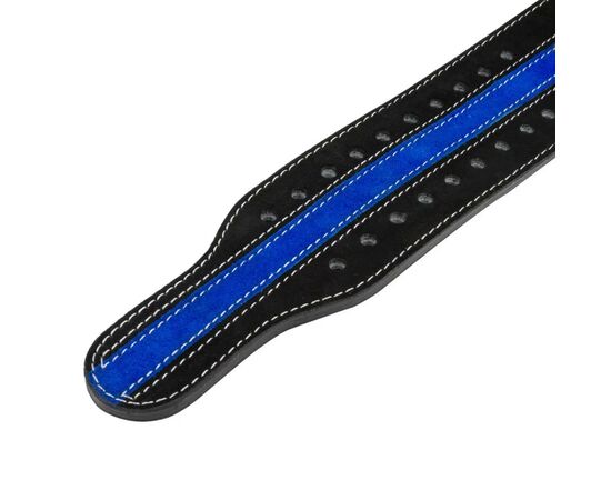 Атлетический пояс Power System Power Lifting PS-3800 Black/Blue Line L (PS-3800_L_Black_Blue), изображение 4 Атлетический пояс Power System Power Lifting PS-3800 Black/Blue Line L (PS-3800_L_Black_Blue), изображение 4