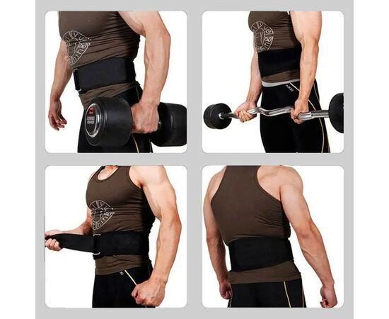 Атлетичний пояс Power System Neo Flex PS-3205 Black M (3205BK-3), зображення 4