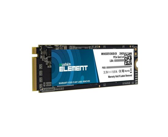 Накопитель SSD M.2 2280 256GB Mushkin (MKNSSDEV256GB-D8), изображение 2 Накопитель SSD M.2 2280 256GB Mushkin (MKNSSDEV256GB-D8), изображение 2