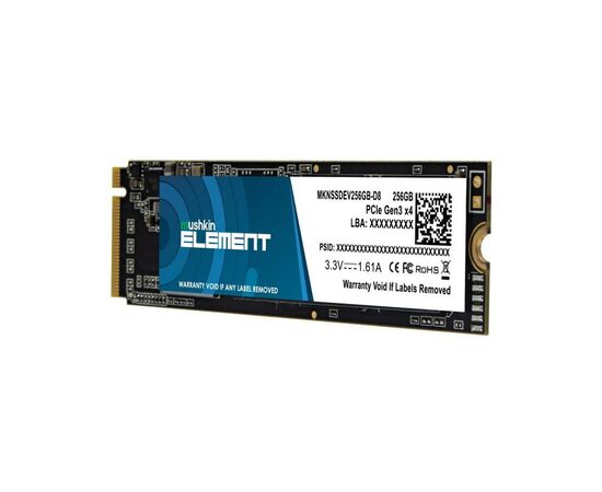 Накопитель SSD M.2 2280 256GB Mushkin (MKNSSDEV256GB-D8), изображение 3 Накопитель SSD M.2 2280 256GB Mushkin (MKNSSDEV256GB-D8), изображение 3