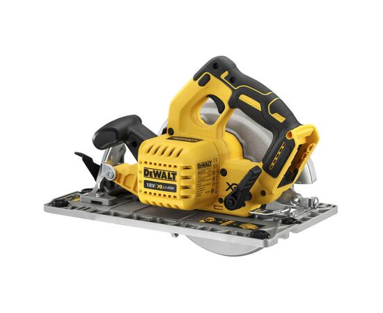 Дисковая пила DeWALT 18В XR Li-Ion, диск 184х16 мм, 3.6 кг, TSTAK (без АКБ и ЗУ) (DCS572NT), изображение 3 Дисковая пила DeWALT 18В XR Li-Ion, диск 184х16 мм, 3.6 кг, TSTAK (без АКБ и ЗУ) (DCS572NT), изображение 3