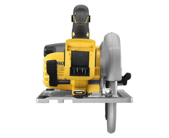 Дисковая пила DeWALT 18В XR Li-Ion, диск 184х16 мм, 3.6 кг, TSTAK (без АКБ и ЗУ) (DCS572NT), изображение 5 Дисковая пила DeWALT 18В XR Li-Ion, диск 184х16 мм, 3.6 кг, TSTAK (без АКБ и ЗУ) (DCS572NT), изображение 5