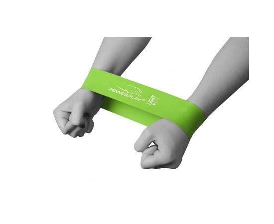 Эспандер PowerPlay 4114 Light Зелена (PP_4114_Green_Light), изображение 2 Эспандер PowerPlay 4114 Light Зелена (PP_4114_Green_Light), изображение 2