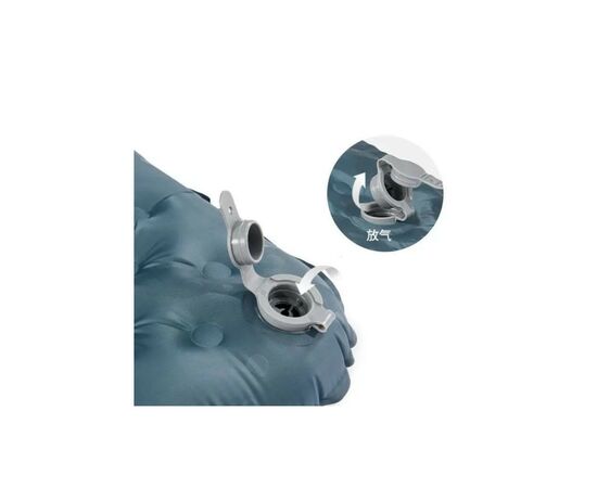 Матрас надувной Naturehike CNH22DZ018 Double 196x120x7 см Black (6975641888772), изображение 2