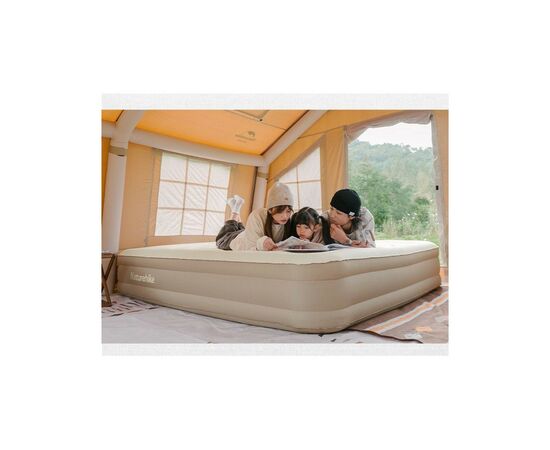 Матрас надувной Naturehike CNH22DZ015 Double 198x150x36 см Beige (6927595713488), изображение 4 Матрас надувной Naturehike CNH22DZ015 Double 198x150x36 см Beige (6927595713488), изображение 4
