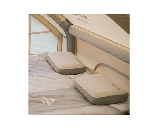 Туристическая подушка Naturehike NH22ZT002 з пам'яттю 50x32x11 см Beige (6927595708583), изображение 3 Туристическая подушка Naturehike NH22ZT002 з пам'яттю 50x32x11 см Beige (6927595708583), изображение 3