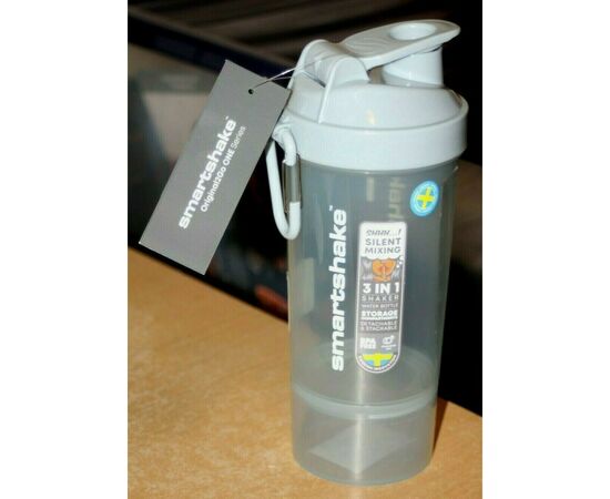 Шейкер спортивный SmartShake Original2GO One 800ml Mist Gray (10581301), изображение 7 Шейкер спортивный SmartShake Original2GO One 800ml Mist Gray (10581301), изображение 7