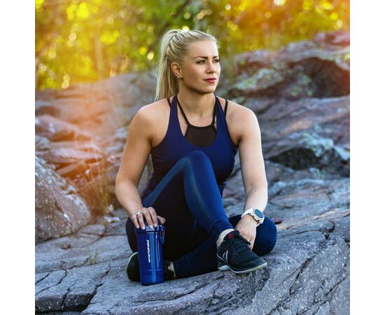 Шейкер спортивный SmartShake Original2GO One 800ml Navy Blue (10581102), изображение 4 Шейкер спортивный SmartShake Original2GO One 800ml Navy Blue (10581102), изображение 4