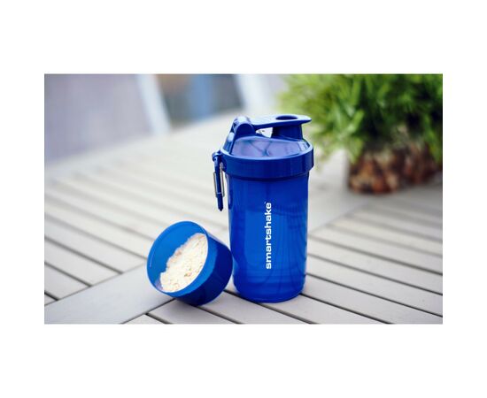 Шейкер спортивный SmartShake Original2GO One 800ml Navy Blue (10581102), изображение 5 Шейкер спортивный SmartShake Original2GO One 800ml Navy Blue (10581102), изображение 5