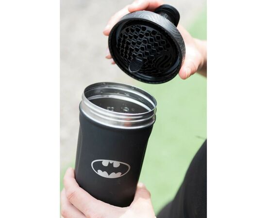 Шейкер спортивный SmartShake Reforce 900ml DC Batman Logo (11150601), изображение 4