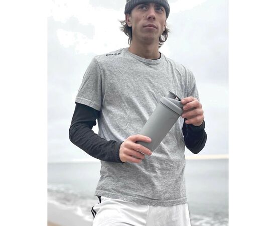 Шейкер спортивний SmartShake Reforce Stainless Steel 30oz/900ml Gray (11150003), зображення 4 Шейкер спортивний SmartShake Reforce Stainless Steel 30oz/900ml Gray (11150003), зображення 4