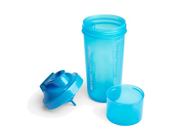 Шейкер спортивний SmartShake Slim 500ml Neon Blue (10253101), зображення 2 Шейкер спортивний SmartShake Slim 500ml Neon Blue (10253101), зображення 2