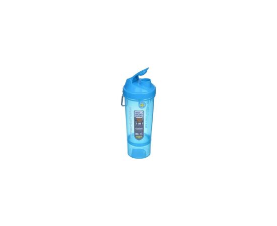 Шейкер спортивний SmartShake Slim 500ml Neon Blue (10253101), зображення 9 Шейкер спортивний SmartShake Slim 500ml Neon Blue (10253101), зображення 9
