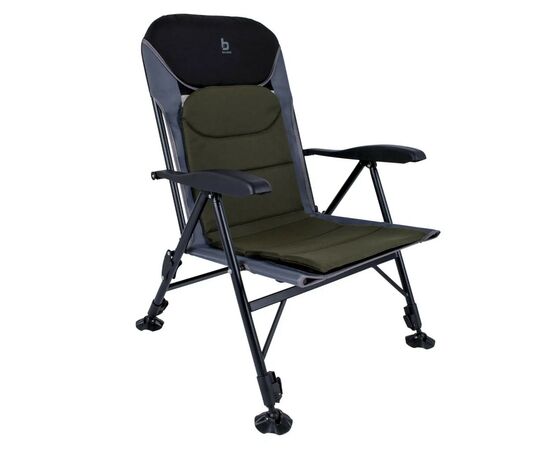 Кресло складное Bo-Camp Pike Black/Grey/Green (1204110)