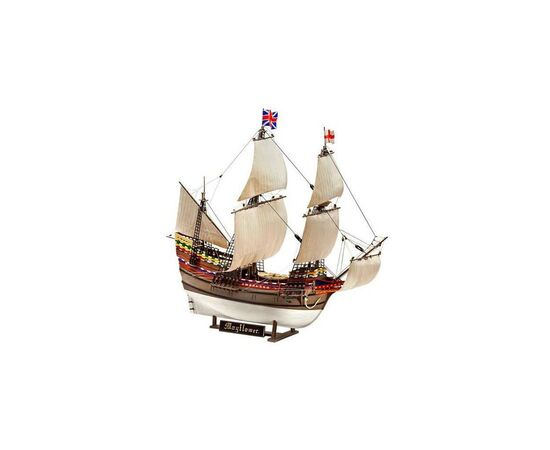 Сборная модель Revell набор Корабль Mayflower уровень 4, 1:83 (RVL-05684), изображение 3 Сборная модель Revell набор Корабль Mayflower уровень 4, 1:83 (RVL-05684), изображение 3