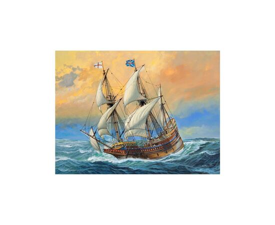 Сборная модель Revell набор Корабль Mayflower уровень 4, 1:83 (RVL-05684), изображение 4 Сборная модель Revell набор Корабль Mayflower уровень 4, 1:83 (RVL-05684), изображение 4