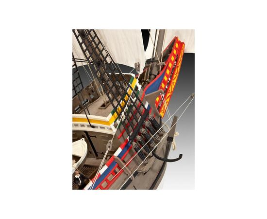 Сборная модель Revell набор Корабль Mayflower уровень 4, 1:83 (RVL-05684), изображение 7 Сборная модель Revell набор Корабль Mayflower уровень 4, 1:83 (RVL-05684), изображение 7