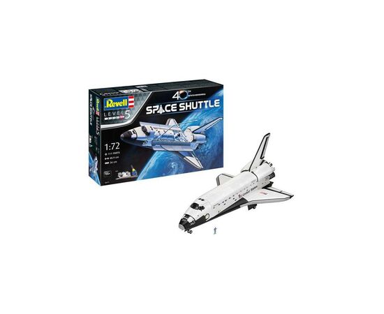 Сборная модель Revell набор Космический корабль Space Shuttle уровень 5, 1:72 (RVL-05673), изображение 2 Сборная модель Revell набор Космический корабль Space Shuttle уровень 5, 1:72 (RVL-05673), изображение 2