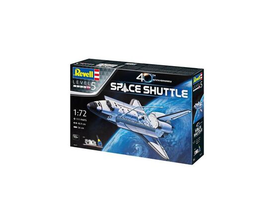 Сборная модель Revell набор Космический корабль Space Shuttle уровень 5, 1:72 (RVL-05673)