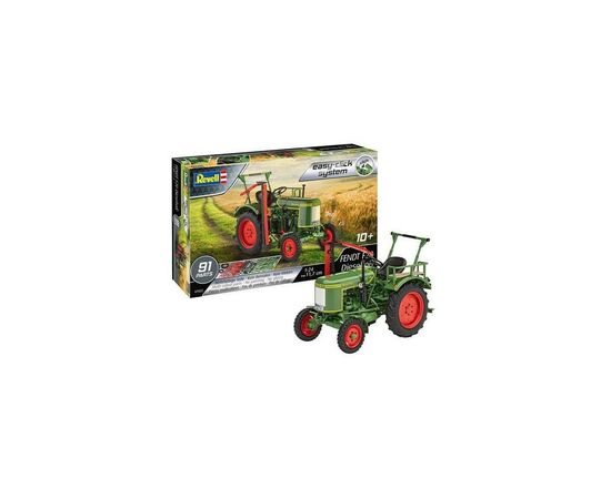 Сборная модель Revell Трактор Fendt F20 "Dieselroß" уровень 2, 1:24 (RVL-07822), изображение 2 Сборная модель Revell Трактор Fendt F20 "Dieselroß" уровень 2, 1:24 (RVL-07822), изображение 2