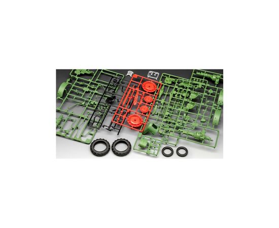 Сборная модель Revell Трактор Fendt F20 "Dieselroß" уровень 2, 1:24 (RVL-07822), изображение 9 Сборная модель Revell Трактор Fendt F20 "Dieselroß" уровень 2, 1:24 (RVL-07822), изображение 9